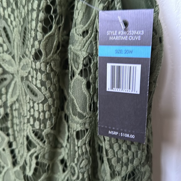 BOGO NWT Sharagano Womens Green Boat Neck Fully Lined - Picture 6 of 6